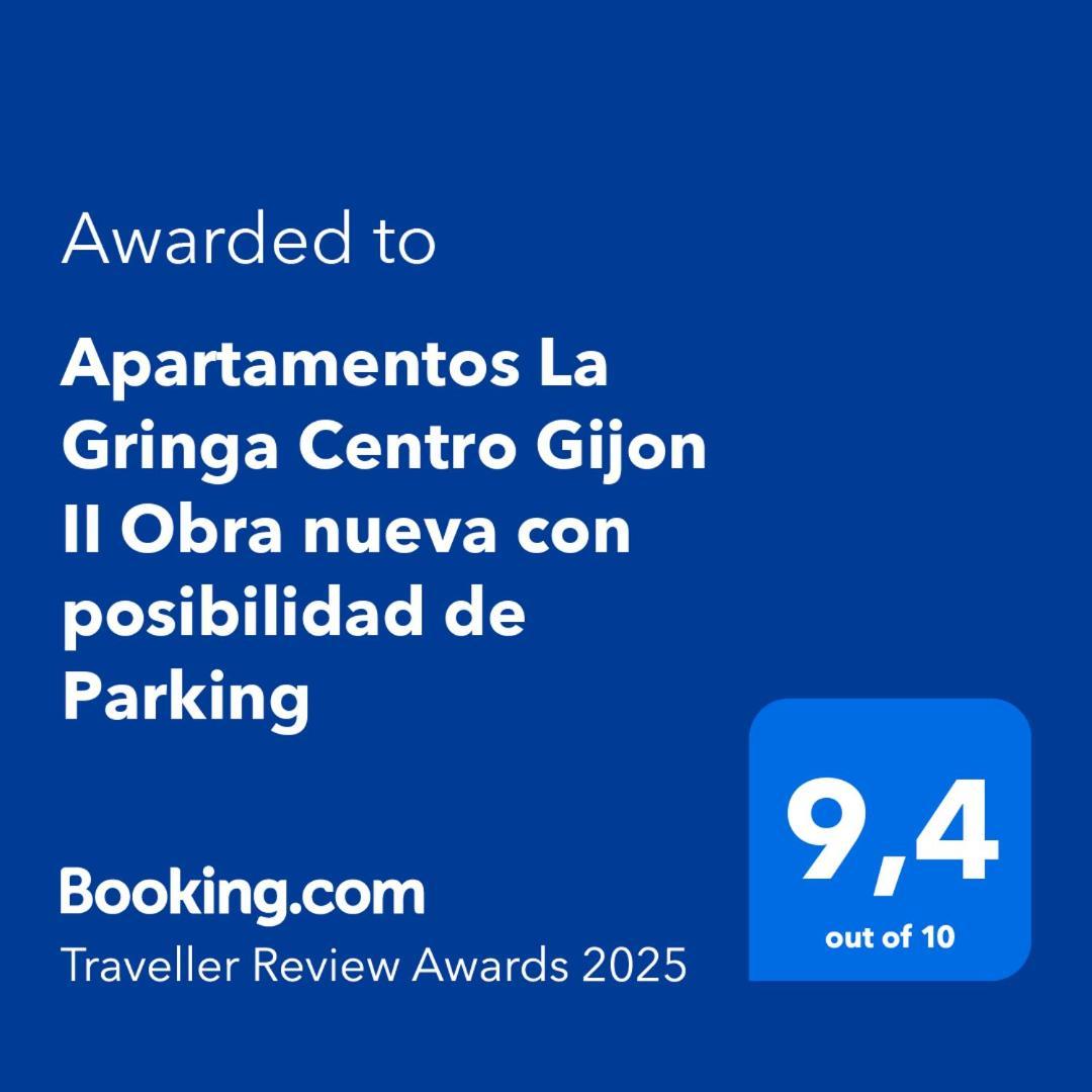 Apartamentos La Gringa Centro Gijon II Obra Nueva Con Posibilidad De Parking Zewnętrze zdjęcie